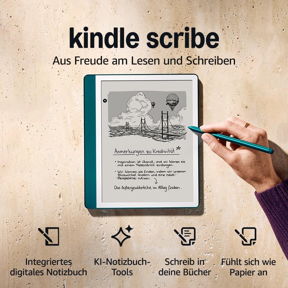 Kindle Scribe (64 GB) – 2 Gen Neuartiges Display